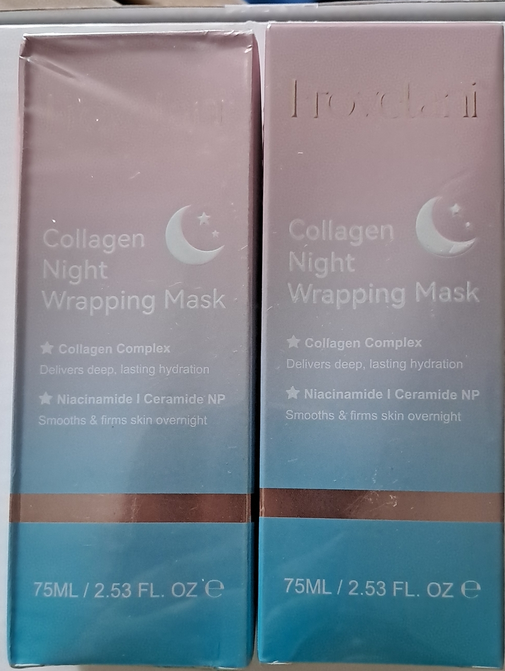 Collagen Night Wrapping Mask - 2 Pack Sealed Boxes